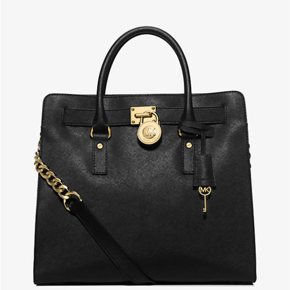 Hamilton Large Saffiano Leather Tote Bag